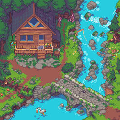 Cabin By The River